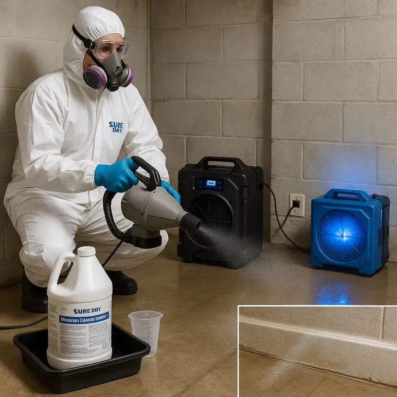 Sanitization and Odor Removal process in Samoset, FL