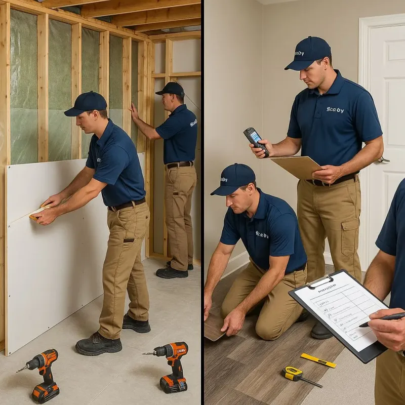 Repairs and Reconstruction process in Samoset, FL